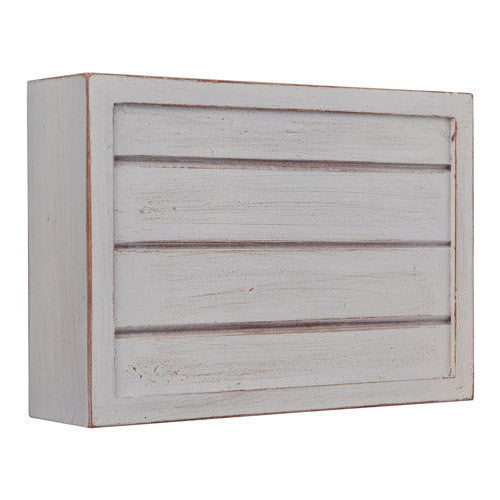 CRAFTMADE Shiplap Design Chime in White Wash