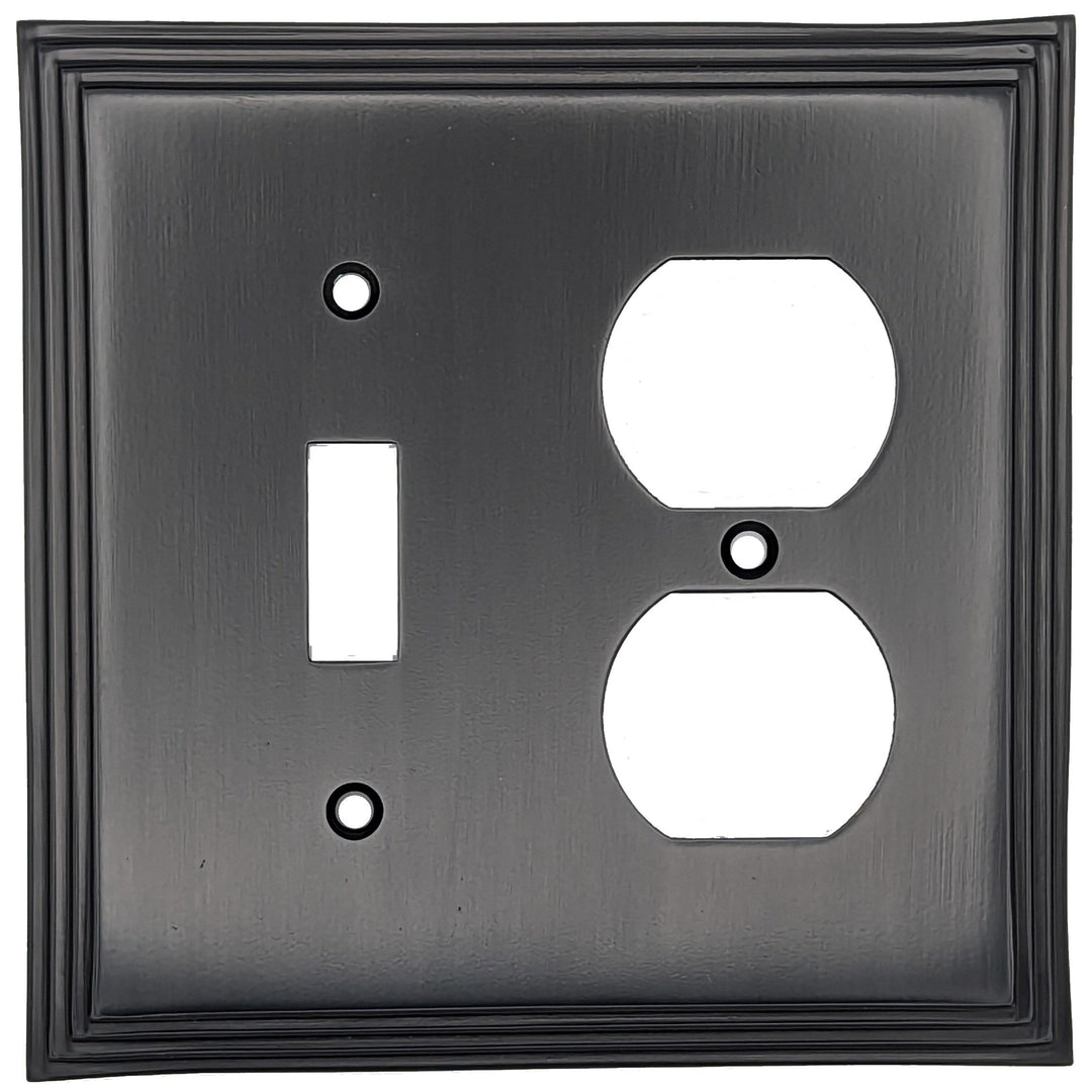 Kingston Classic Stepped Wall Plate (Oil Rubbed Bronze) COPPER MOUNTAIN HARDWARE