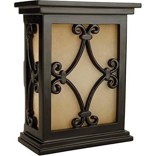 CRAFTMADE Hand-Carved Scroll Design Chime in Black