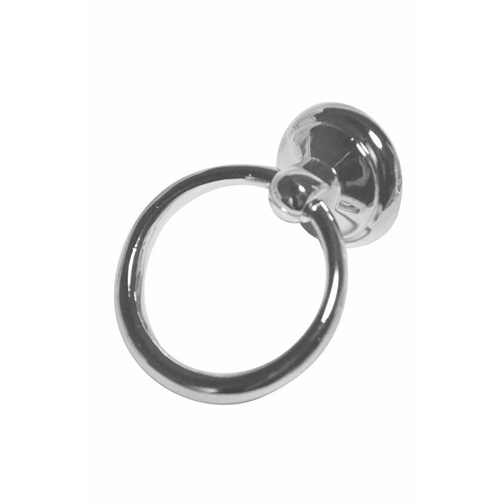 COPPER MOUNTAIN HARDWARE 2 1/2 Inch Solid Brass Ring Pull (Polished Chrome Finish)