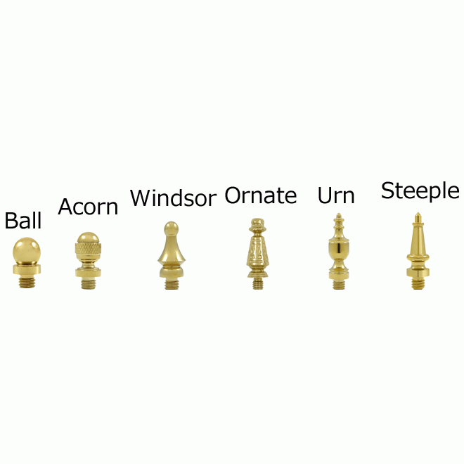 DELTANA 2 1/2 Inch x 2 1/2 Inch Solid Brass Cabinet Hinges (Polished Brass Finish)