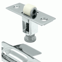 DELTANA 2 1/4 Inch Deltana Solid Brass Roller Catch (Polished Chrome Finish)