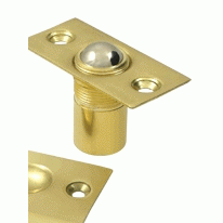 2 1/8 Inch Deltana Solid Brass Ball Catch (Polished Brass Finish) DELTANA