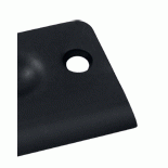 2 1/8 Inch Deltana Strike Plate (Matte Black Finish) DELTANA