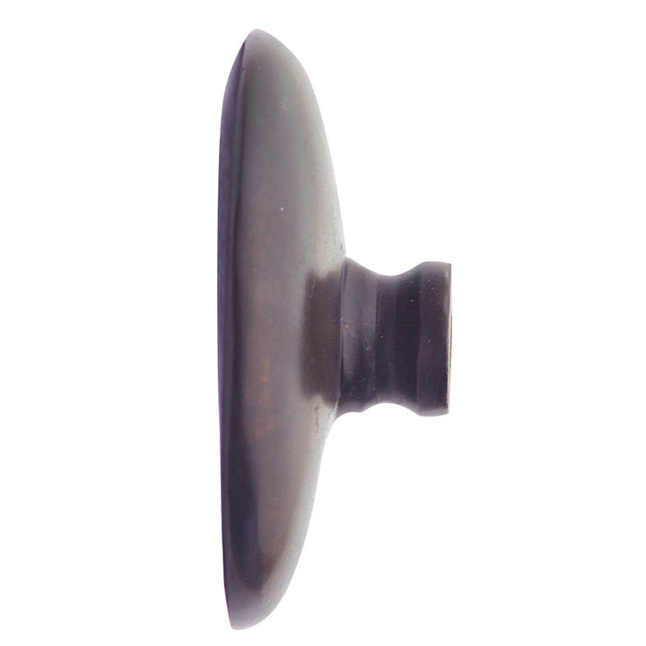 COPPER MOUNTAIN HARDWARE 2 5/8 Inch Modern Brass Cabinet Knob (Oil Rubbed Bronze Finish)