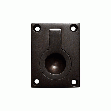 COPPER MOUNTAIN HARDWARE 2 Inch Solid Brass Providence Diameter Drawer Ring Pull (Oil Rubbed Bronze)