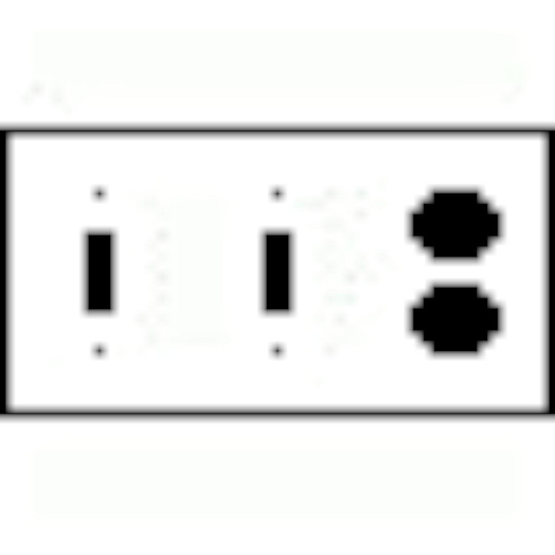 Sonnet Leaf Wall Plate (Bright Nickel Finish)