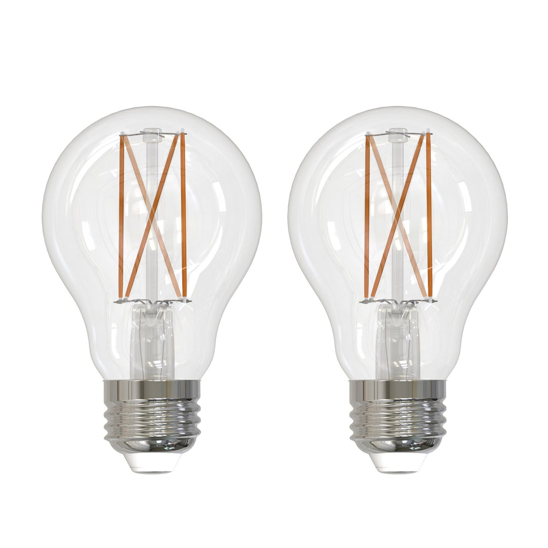 Bulbrite 5W LED A19 2700K FILAMENT FULLY COMPATIBLE DIMMING-2PK