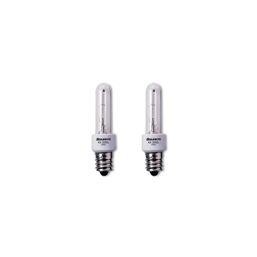 Bulbrite 20W T3 KX2000 FROST E12 120V-2PK