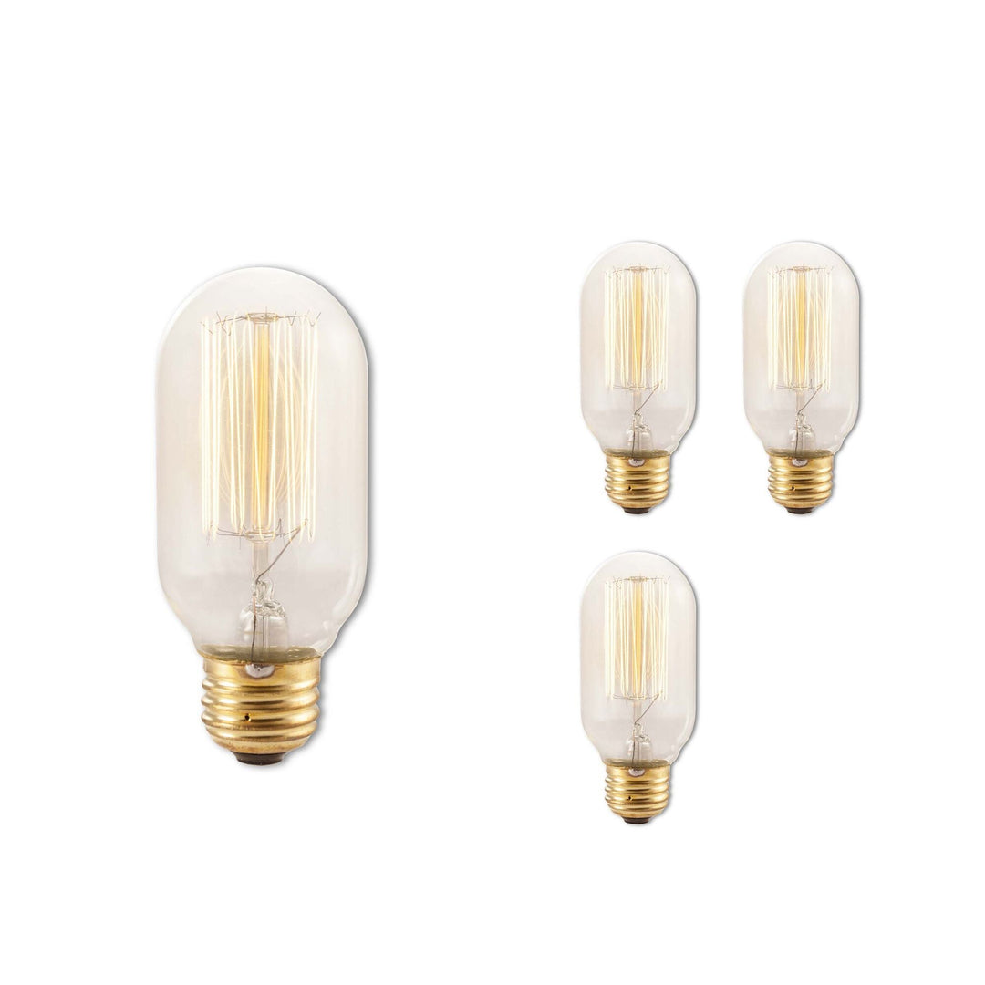 Bulbrite 40W T14 NOSTALGIC THREAD E26 120V-4PK