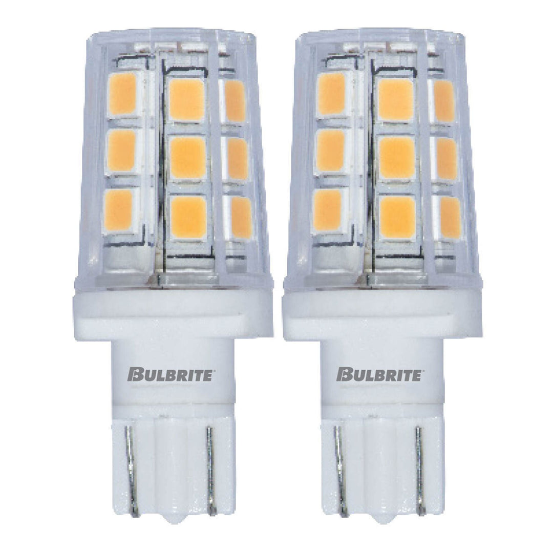 Bulbrite 2.5W LED WEDGE CLEAR 2700K 12V-2PK