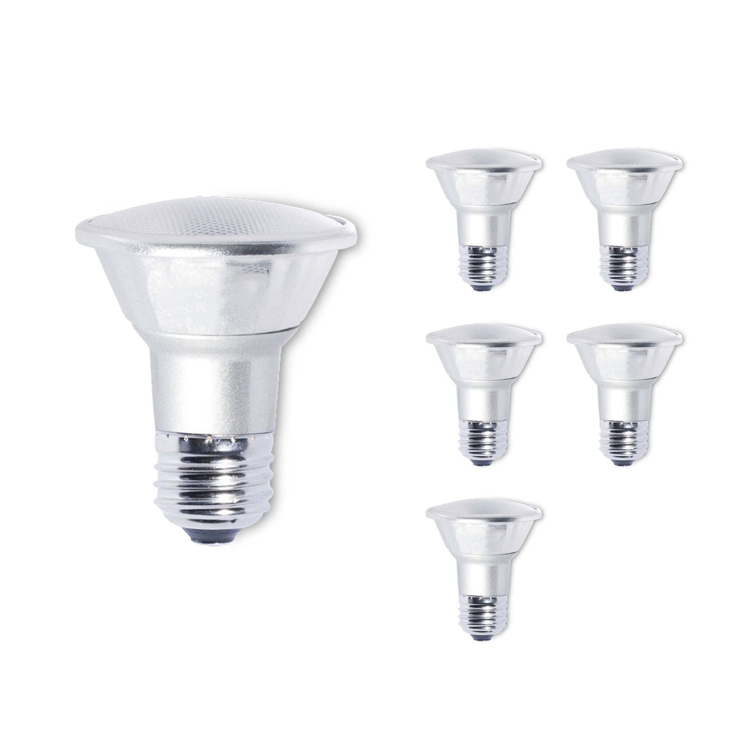 Bulbrite 7W LED PAR20 2700K FLOOD WET DIMMABLE-6PK