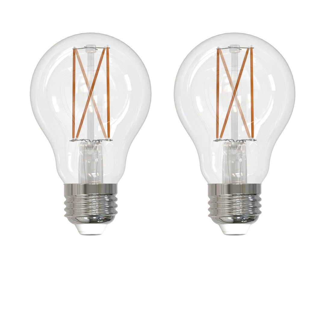 Bulbrite 8.5W LED A19 3000K FILAMENT FULLY COMPATIBLE DIMMING JA8-2PK