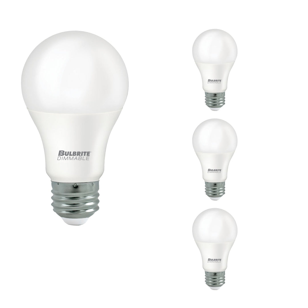 Bulbrite 11W LED A19 75W EQUIV PREFERRED DIMMABLE 3000K E26 120V-4PK