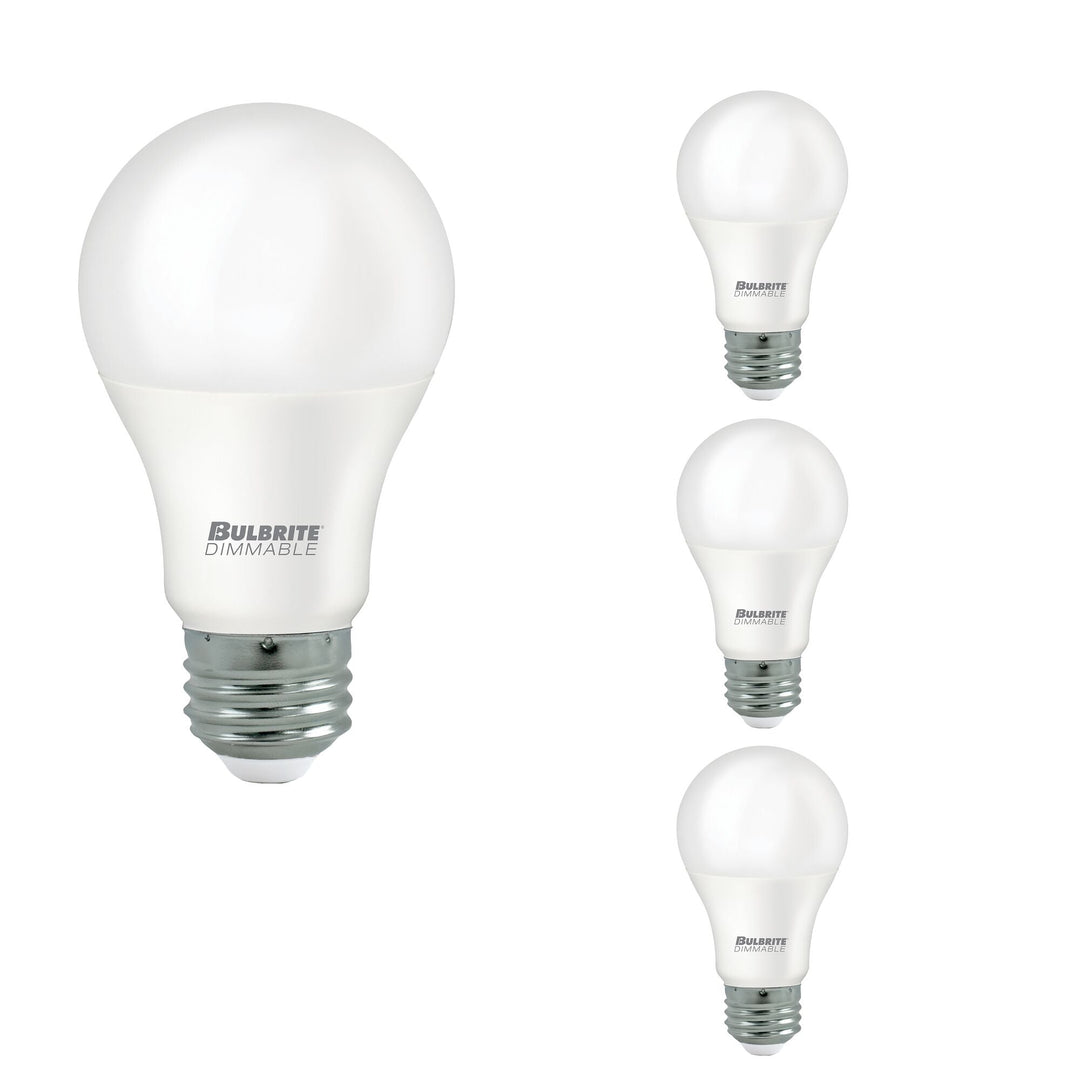 Bulbrite 15W LED A19 100W EQUIV PREMIUM DIMMABLE 2700K E26 120V-4PK