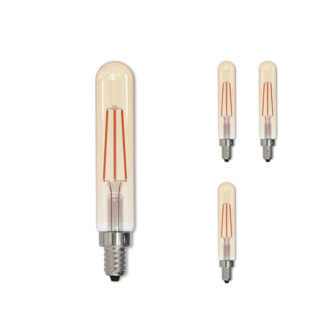 Bulbrite 5W LED T8 2100K DIMMABLE FILAMENT-4PK