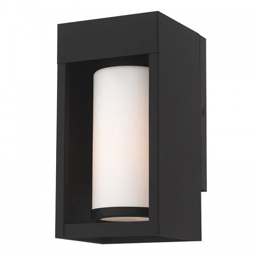 1 Light Black Outdoor Wall Lantern Livex