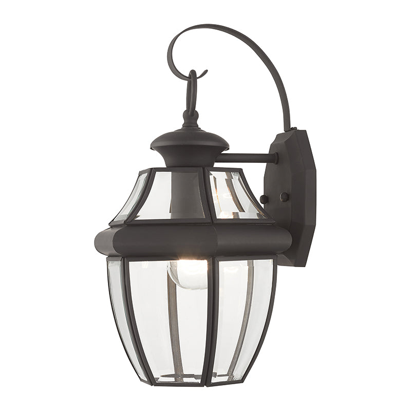 1 Light Bronze Outdoor Wall Lantern Livex