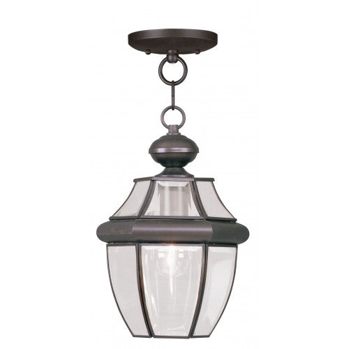 1 Light Bronze Outdoor Lantern Livex