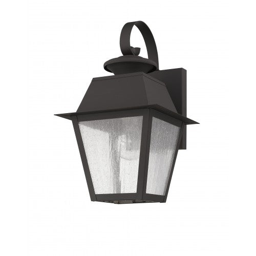 1 Light Bronze Outdoor Wall Lantern Livex