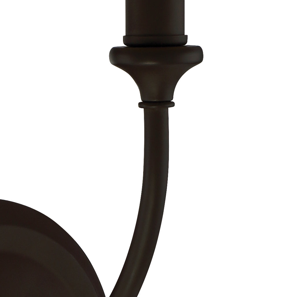 Crystorama Crystorama Libby Langdon Sylvan 1 Light Dark Bronze Sconce