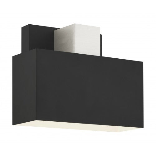 1 Light Black Outdoor ADA Wall Sconce Livex