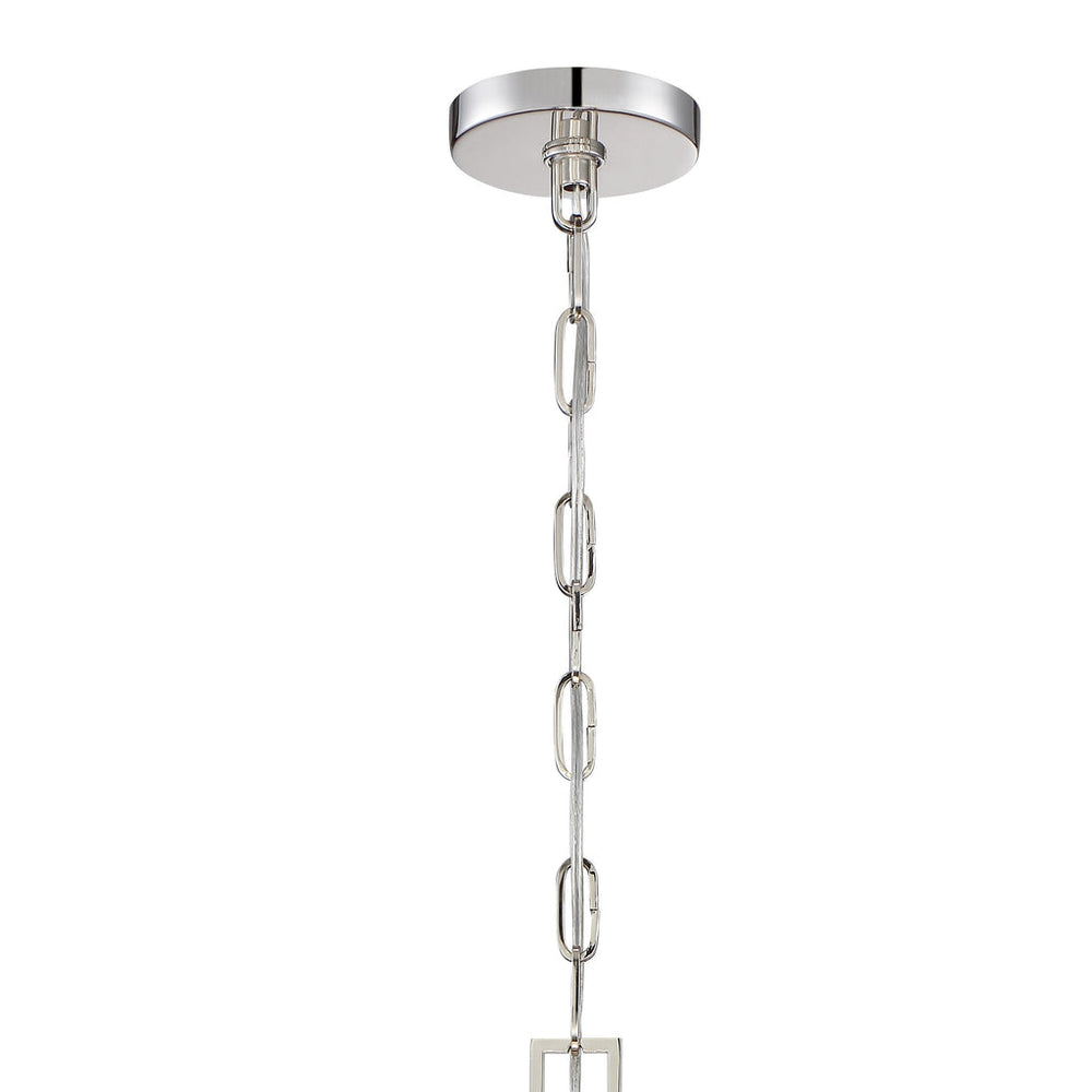 Libby Langdon Westwood 4 Light Polished Nickel Pendant Crystorama