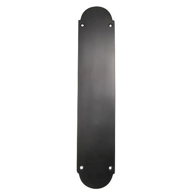 12 Inch Traditional Style Door Push Plate COPPER MOUNTAIN HARDWARE