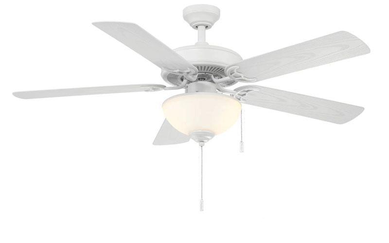 Dalton 52 inch indoor/outdoor ceiling fan w/Light Kit Wind River