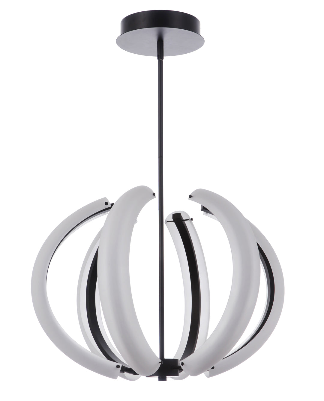 CRAFTMADE Unwind Small LED Pendant in Flat Black