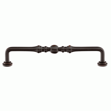 EMTEK 3 1/2 Inch (3 Inch c-c) Solid Brass Spindle Pull (Oil Rubbed Bronze Finish)