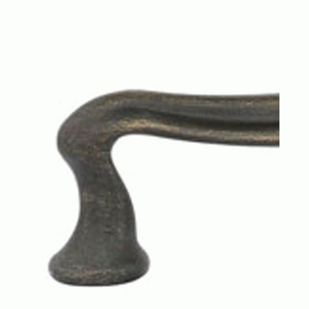 EMTEK Emtek 3 3/4 Inch (3 Inch c-c) Tuscany Bronze Art Nouveau Pull (Oil Rubbed Bronze Finish)