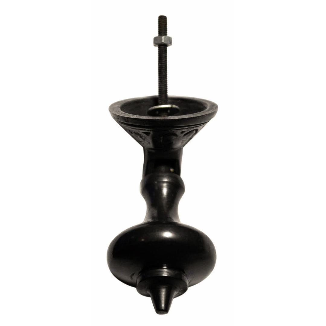 COPPER MOUNTAIN HARDWARE 3 Inch Solid Brass Clover Drop Pull (Oil Rubbed Bronze Finish)