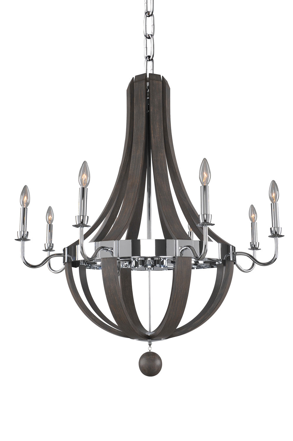 Kalco Sharlow 8 Light Chandelier