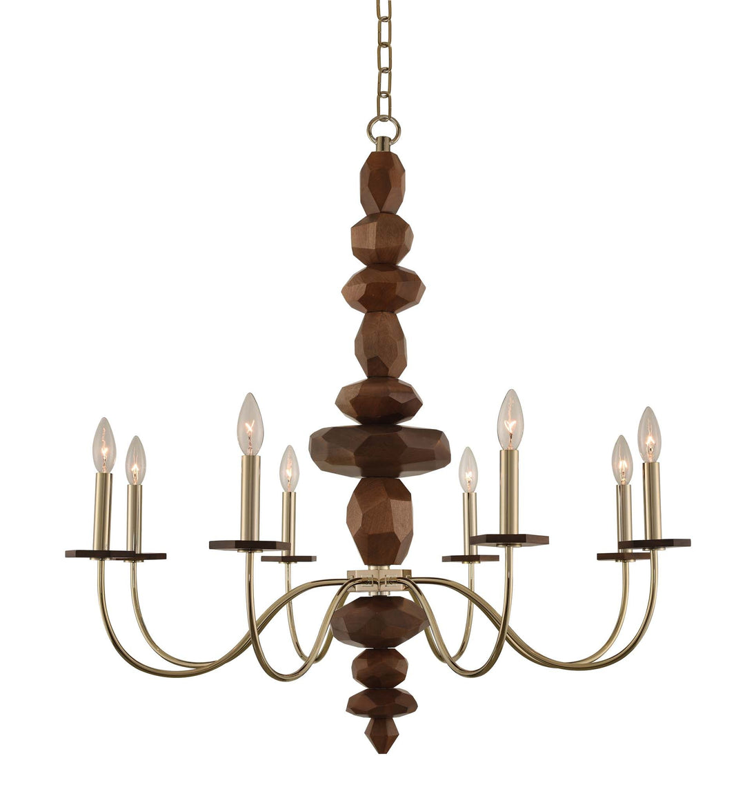 Lassen 8 Light Chandelier Kalco