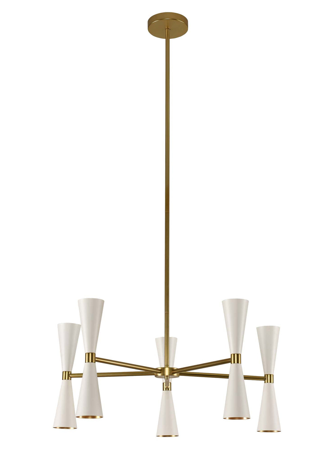 Kalco Milo 5 Arm Chandelier