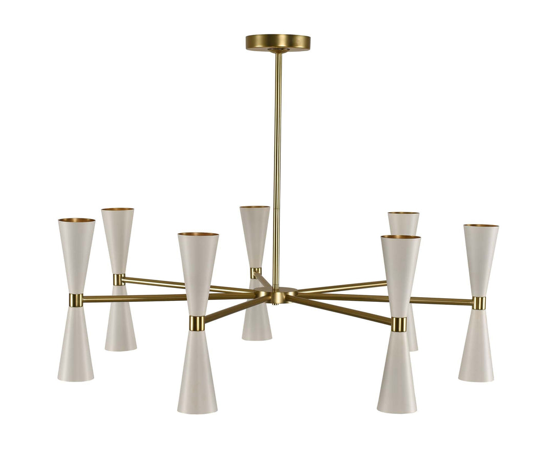 Milo 7 Arm Chandelier Kalco