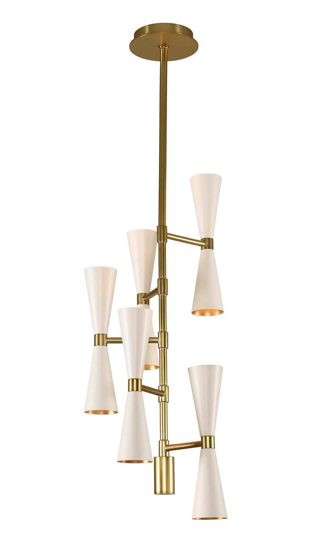 Milo 10 Light Foyer Chandelier Kalco