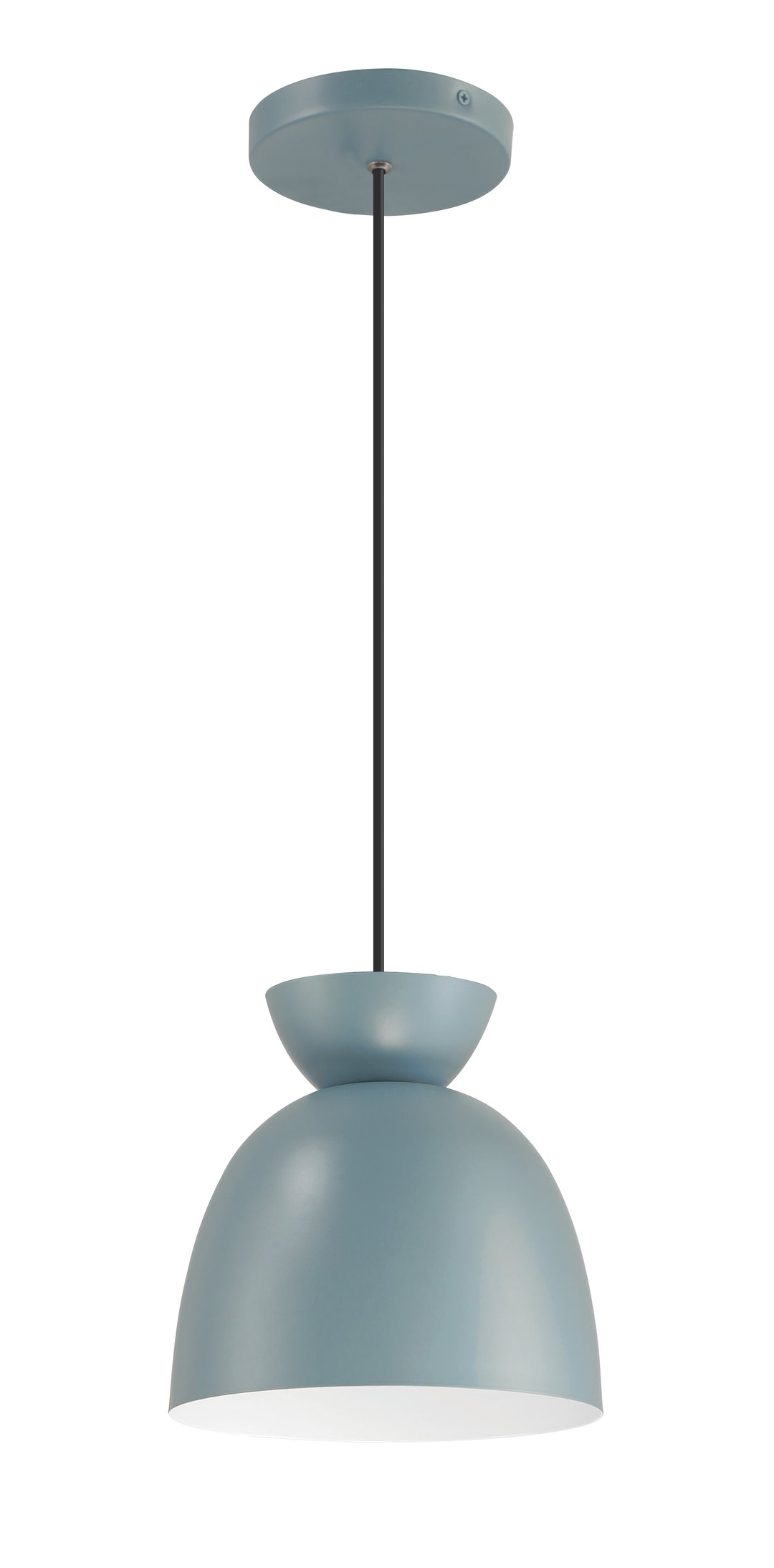 CRAFTMADE Ventura Dome 1 Light Mini Pendant in Dusty Blue