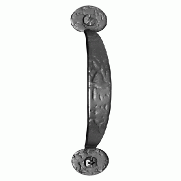 ACORN MANUFACTURING 4 1/2 Inch Rough Cast Iron Round Cabinet Pull