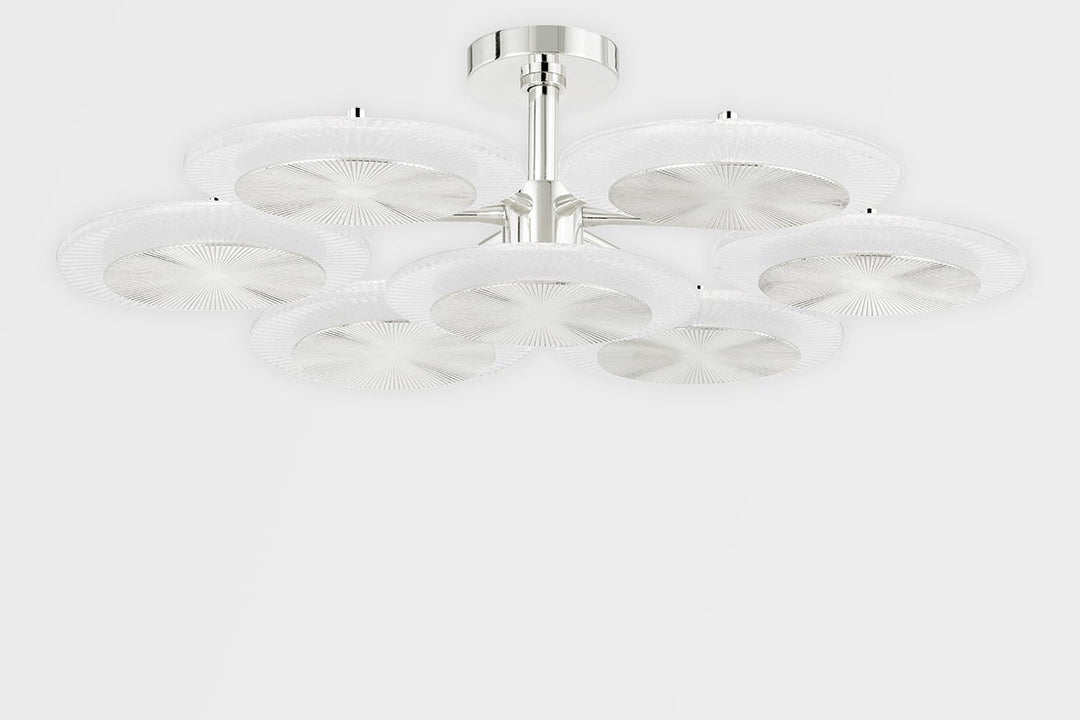 Corbett Lighting 7 Light Semi Flush