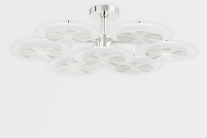 Corbett Lighting 7 Light Semi Flush