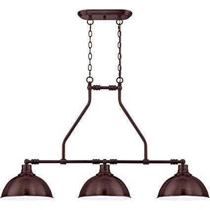 CRAFTMADE Timarron 3 Light Island in Aged Bronze Brushed