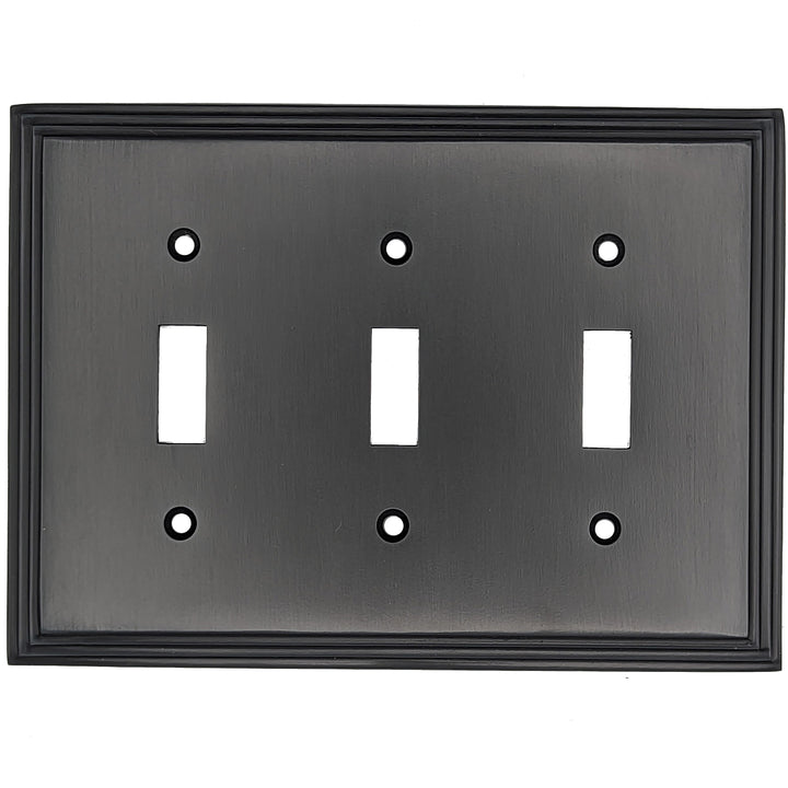 Kingston Classic Stepped Wall Plate (Oil Rubbed Bronze) COPPER MOUNTAIN HARDWARE