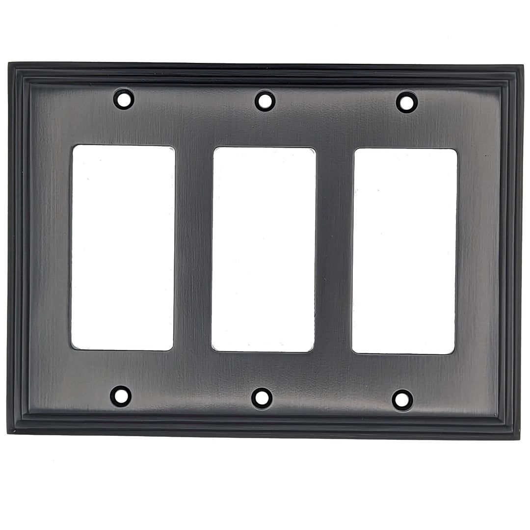 Kingston Classic Stepped Wall Plate (Oil Rubbed Bronze) COPPER MOUNTAIN HARDWARE