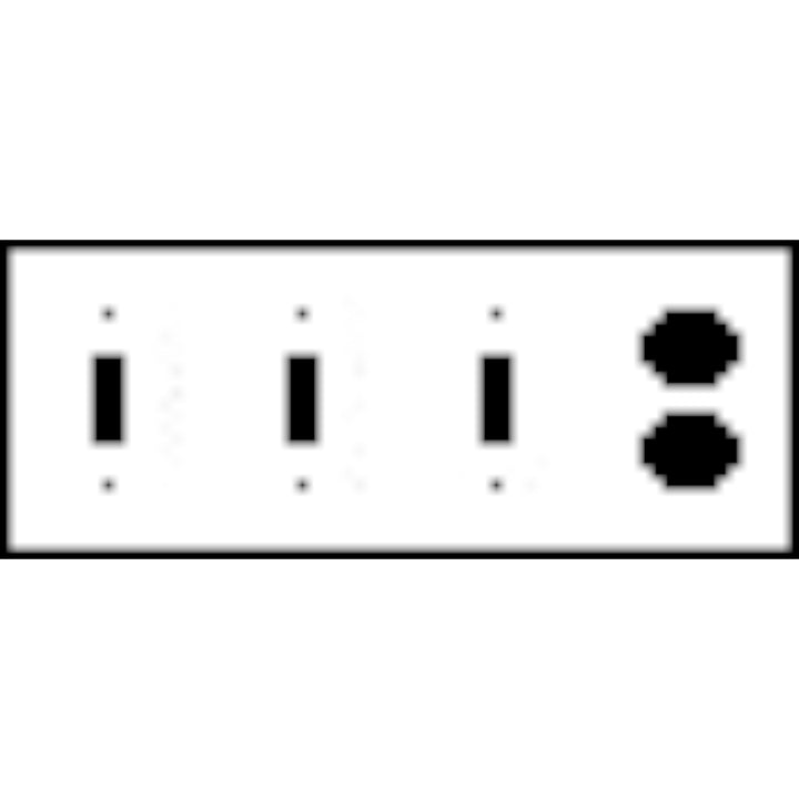 Roguery Ropes Wall Plate (Weathered Rust Finish)