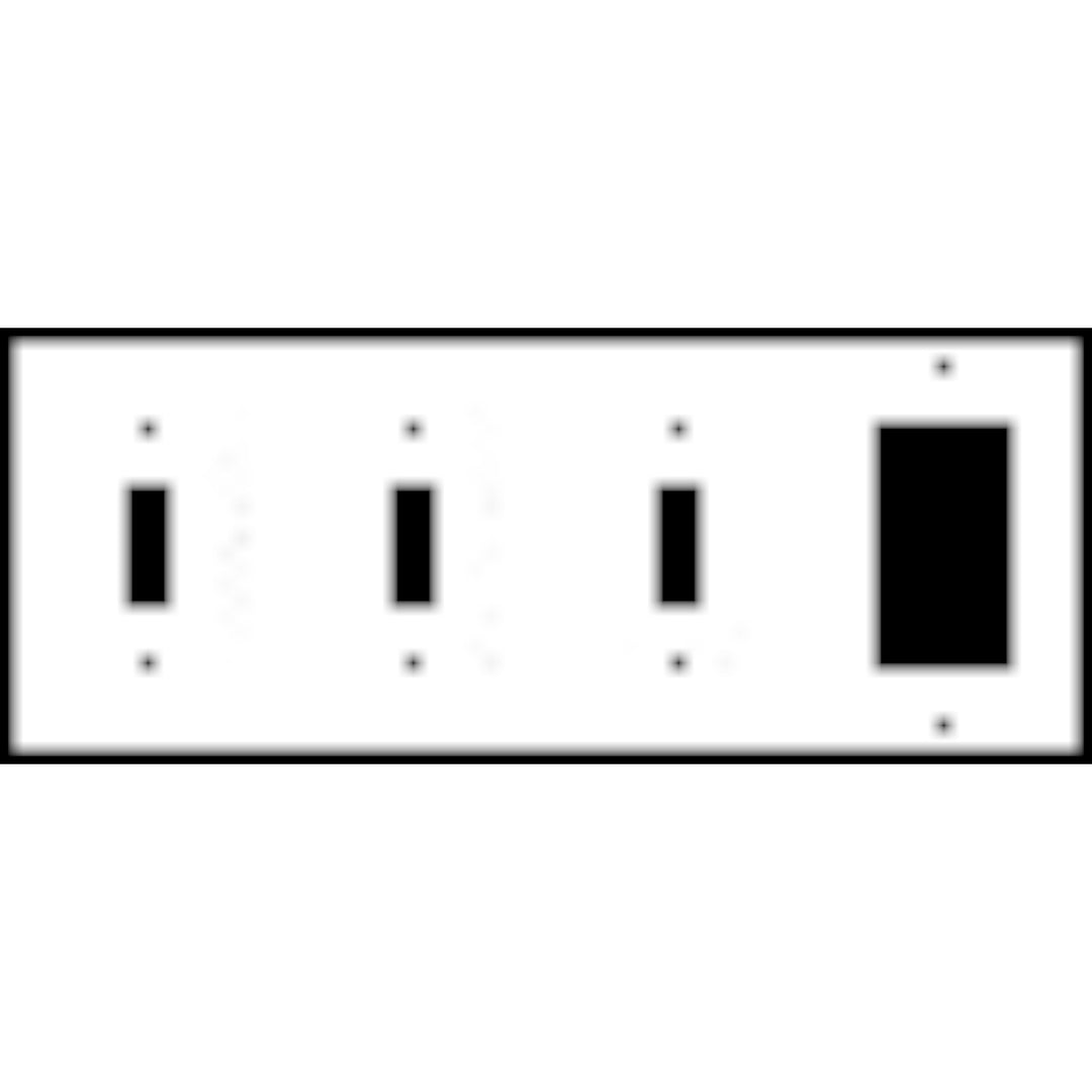 Oak Leaf Wall Plate (Matte Nickel Finish)