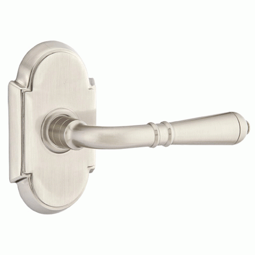 EMTEK Emtek Solid Brass Turino Lever With # 8 Rosette