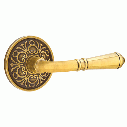 EMTEK Emtek Solid Brass Turino Lever With Lancaster Rosette (Many Finishes Available)