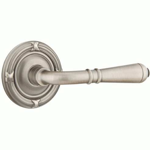 EMTEK Emtek Solid Brass Turino Lever With Ribbon & Reed Rosette (Many Finishes Available)